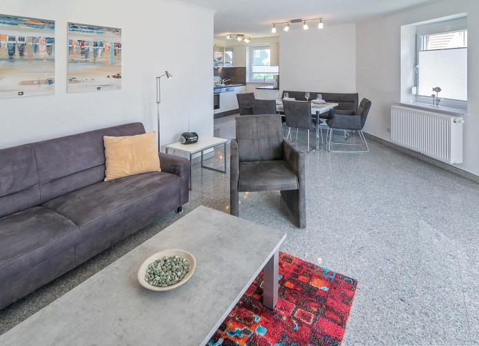Haus Hooge Hörn - Wohnzimmer