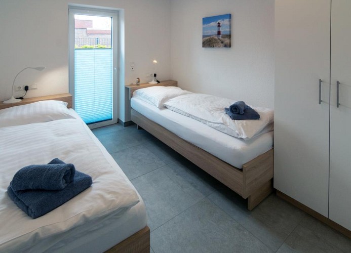 Haus Nordsee-Chalet - Schlafzimmer 2