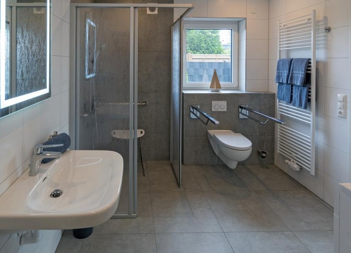 Haus Nordsee-Chalet - Bad/WC 4
