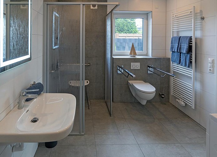 Haus Nordsee-Chalet - Bad/WC 4