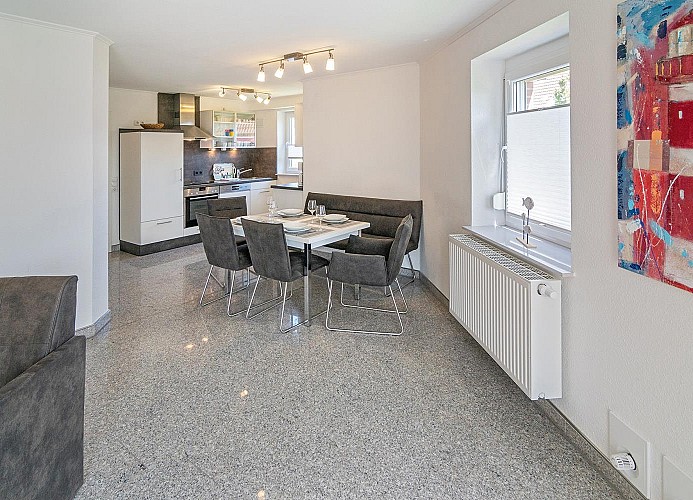 Haus Hooge Hörn - Küche/Esszimmer